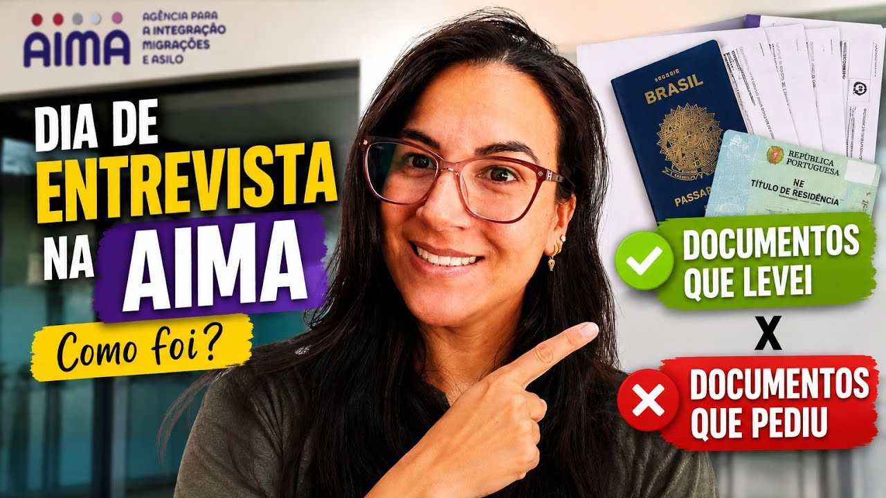 ENTREVISTA NA AIMA 2026: LEVEI ESTES DOCUMENTOS... MAS PEDIRAM ISSO! 😱🇵🇹
