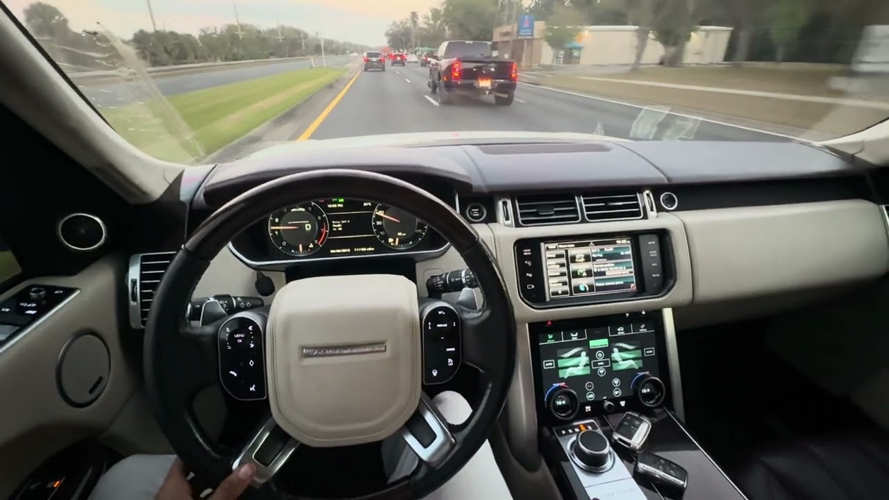 Range Rover autobiography drive around 