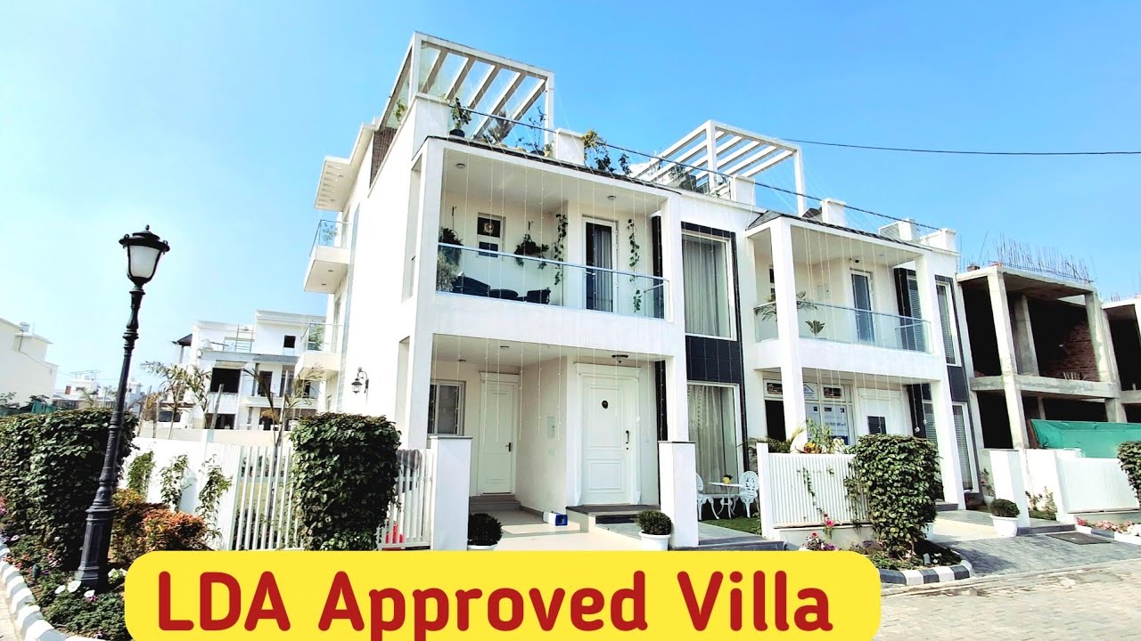 LDA Approved & RERA Registered Luxury Villas in Lucknow || Ida approved house in lucknow