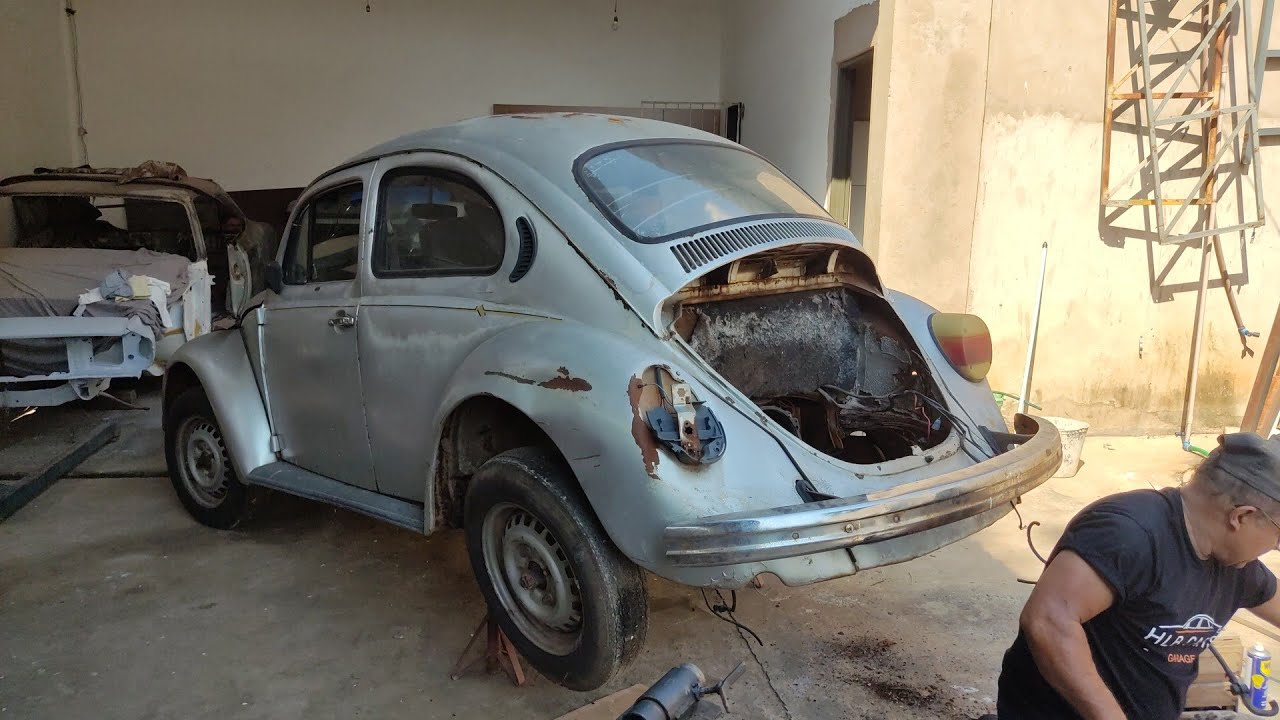 FUSCA ITAMAR O MOTOR MONTADO COM LATINHA DE CERVEJA JA VIU ISSO ?? EP 1