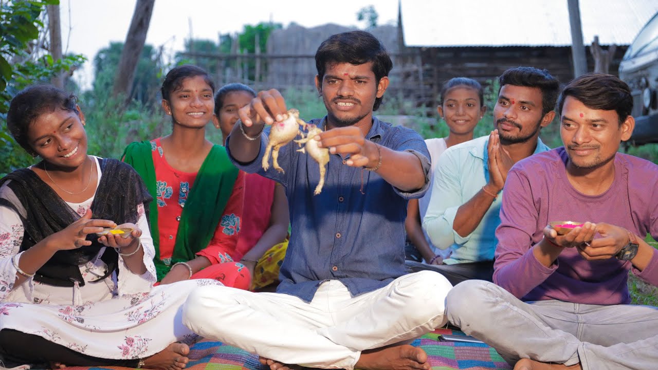 కప్పల పెళ్ళి | Rain time Frog Marriage  | | Village comedy | Creative Thinks A to Z