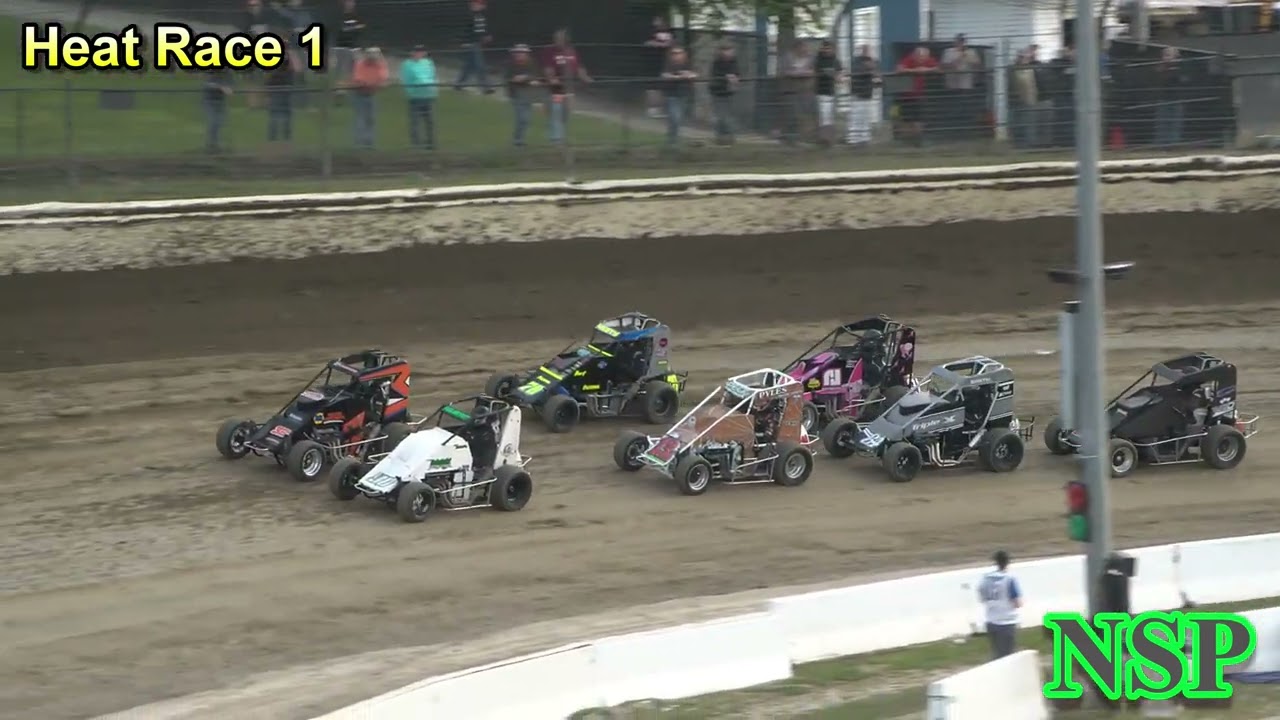 June 19, 2025 Nw Focus Midgets Hot Laps, Qualifying, Heat Races & A Main Skagit Speedway