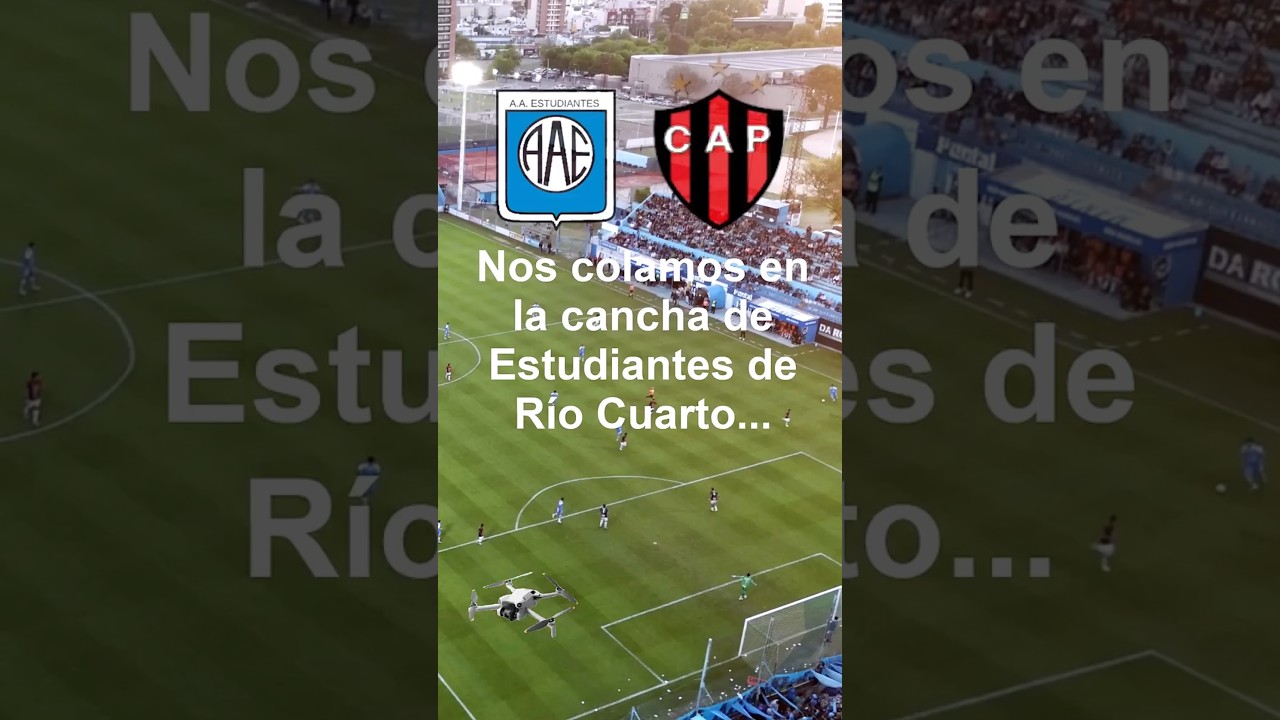 Estudiantes de R&iacute;o Cuarto vs Patronato, desde los ojos del Gavil&aacute;n! #shorts #estudiantesderiocuarto