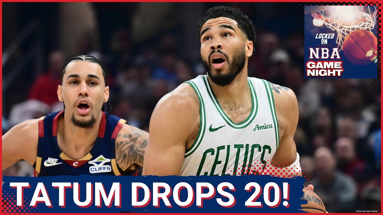 GAME NIGHT: Jayson Tatum Drops 20 To Help Celtics Get BIG WIN! | Panic Time for Detroit Pistons?!