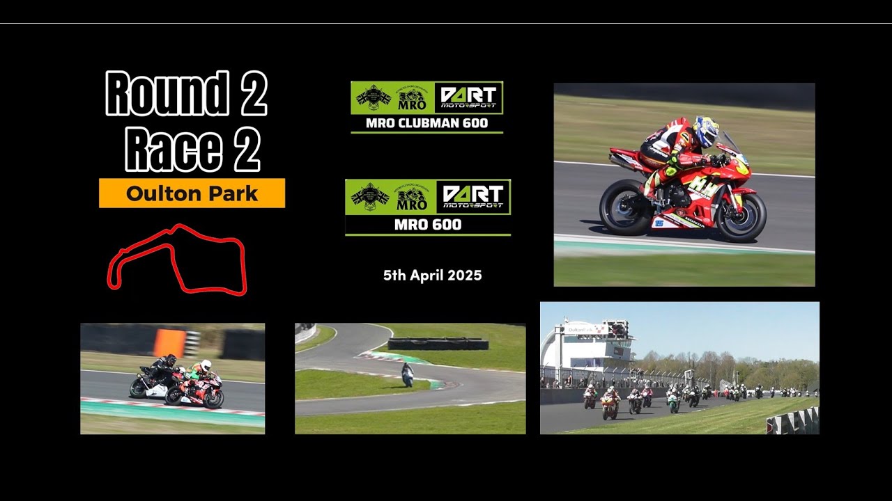 Sat Race 8 - MRO 600 Clubman 600 - Bemsee 2025 Motorcycle racing - Oulton Park - 5th April 2025