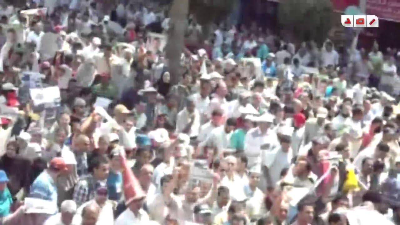 مسيرة رافضوا الانقلاب من امام مسجد حاتم إلى مديرية الامن بالإسكندرية