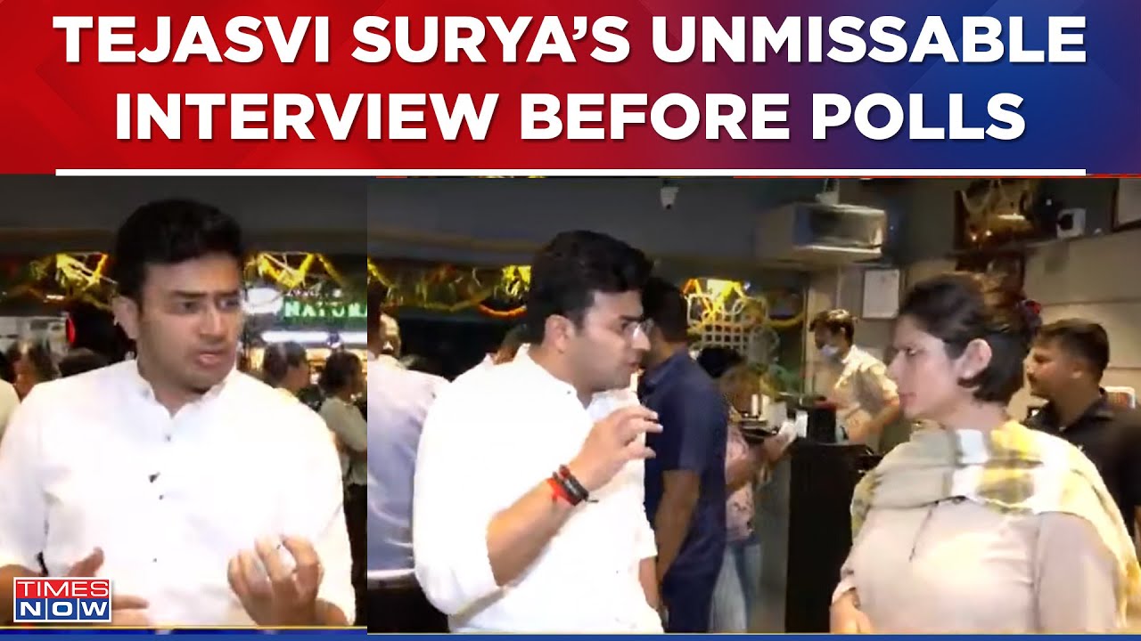 Tejasvi Surya Unmissable Interview On 2024 Elections, Shopkeeper Assault, Water Crisis & More
