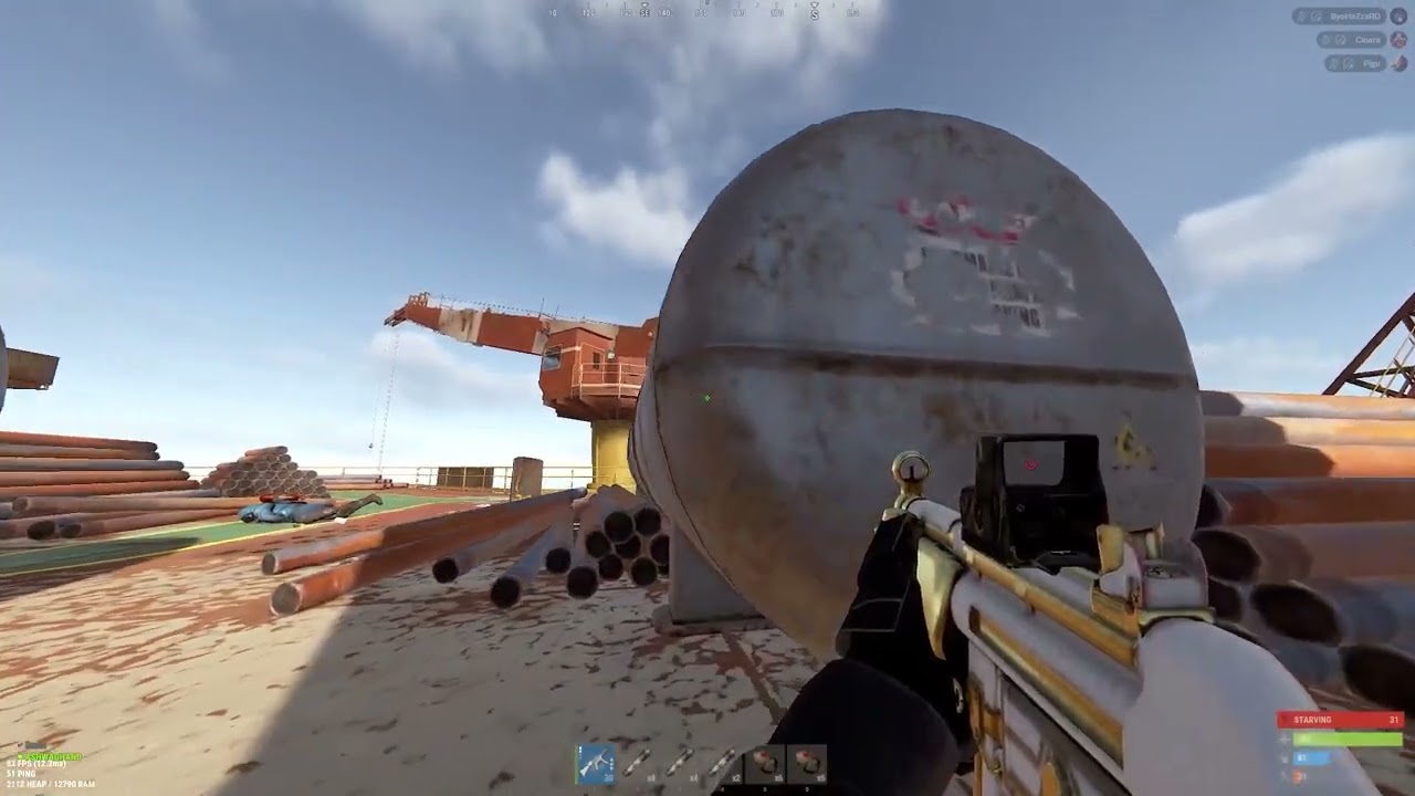 The Most Successful Oil Rig Rat - Rust