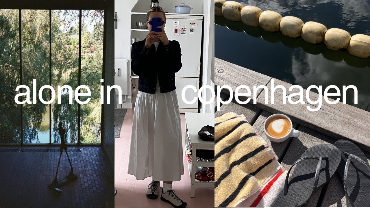 a week alone in copenhagen ⊹₊ solo travel with me