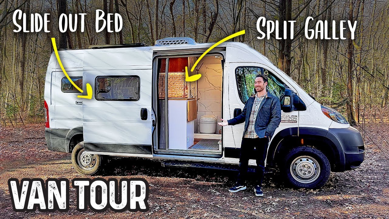 The CLEANEST Camper Van Build I've EVER Toured!