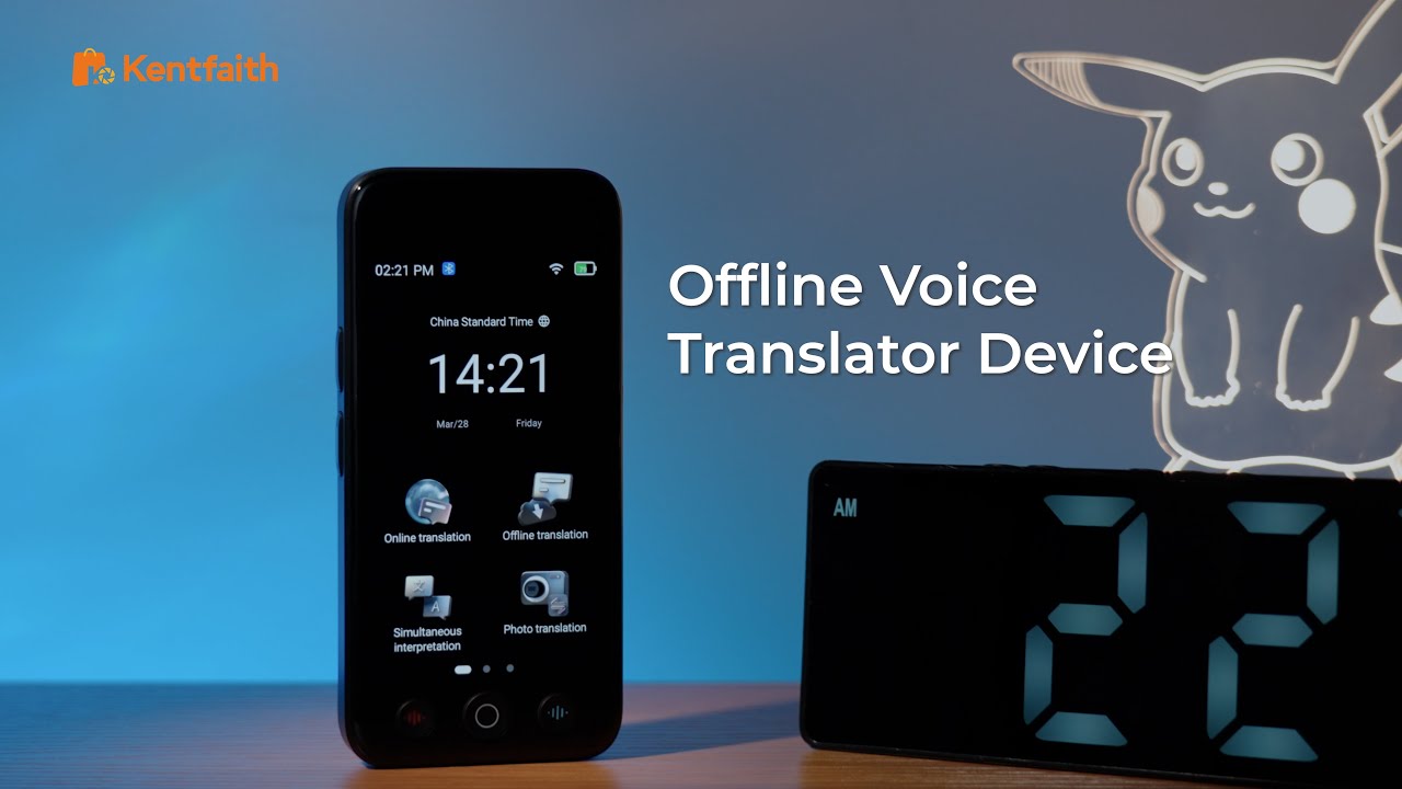 Kentfaith Offline Voice Translator Device, 5