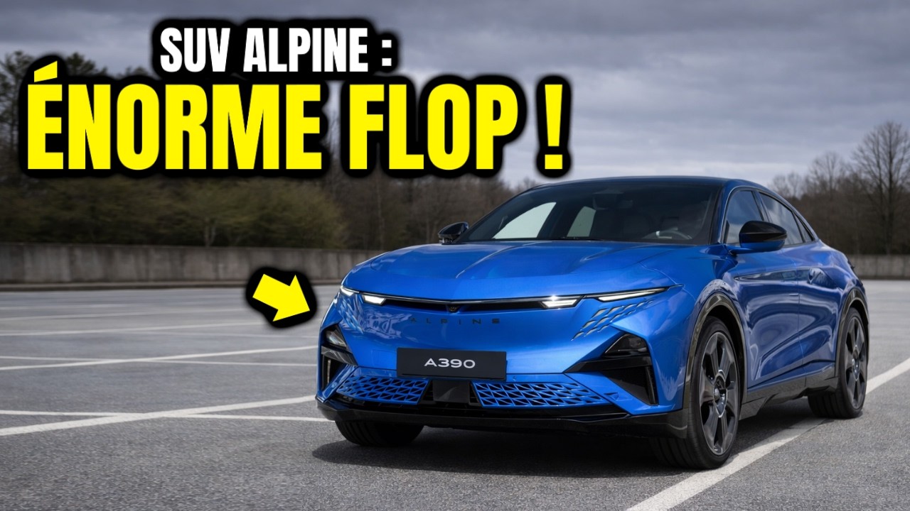 ALPINE : LE NOUVEAU SUV A390 EST UN ÉNORME FLOP !