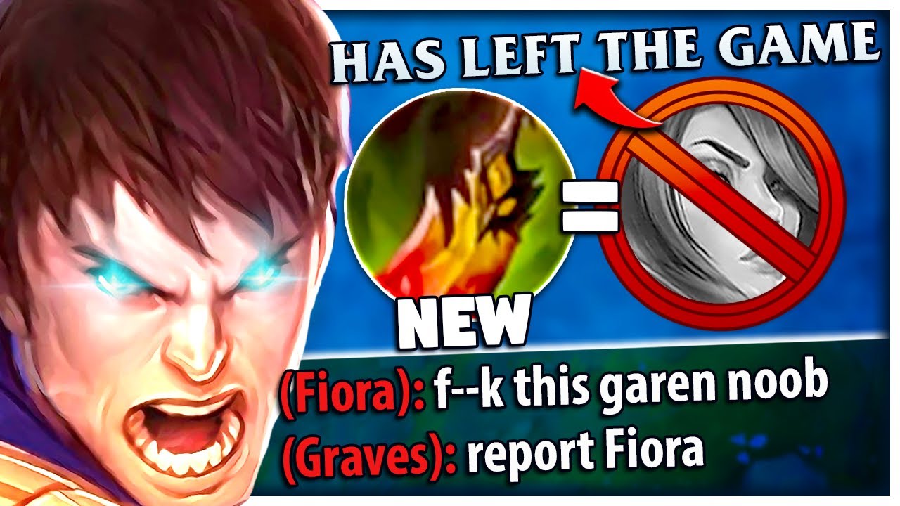 This NEW ITEM for GAREN should be ILLEGAL...it made them RAGE QUIT 🤣