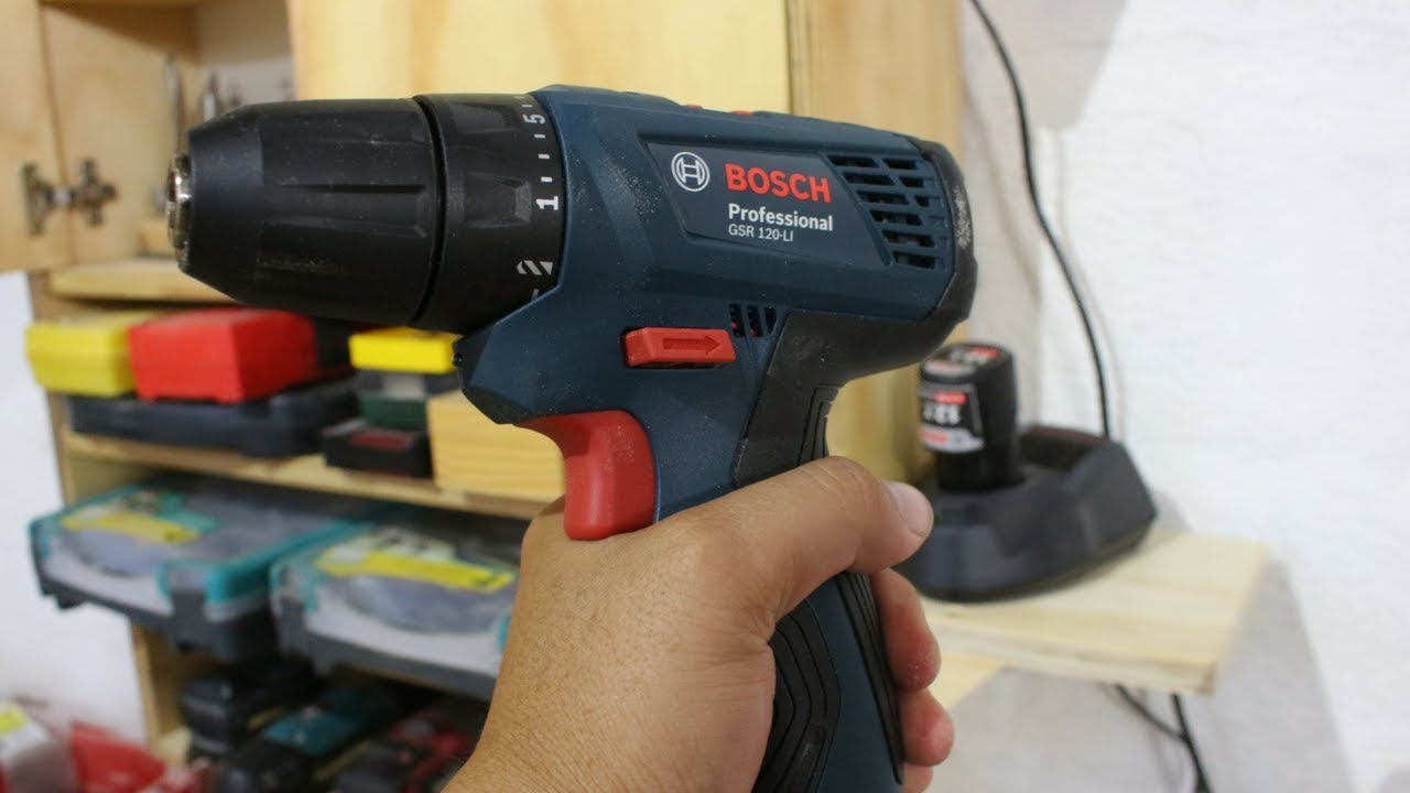 Taladro atornillador BOSCH GSR 120 Li