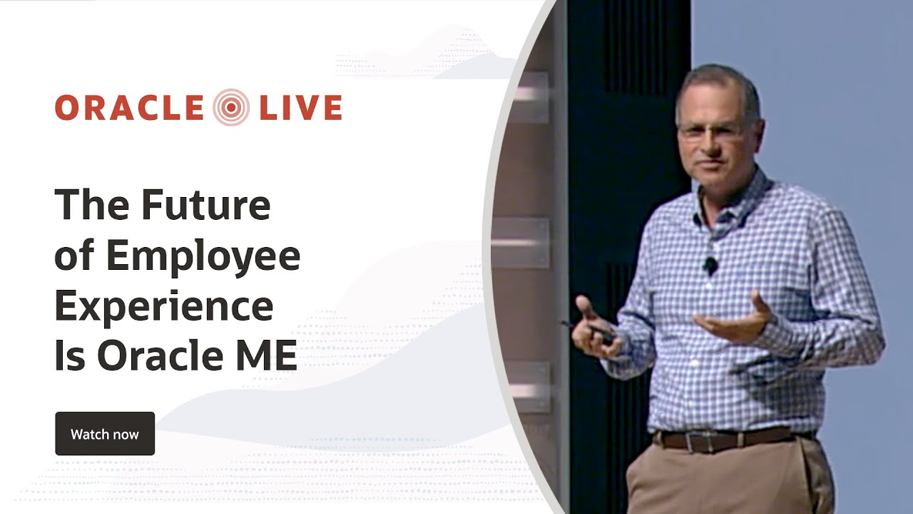 Oracle Live: Будущее опыта сотрудников &mdash; Oracle ME | ПОЛНОЕ ШОУ