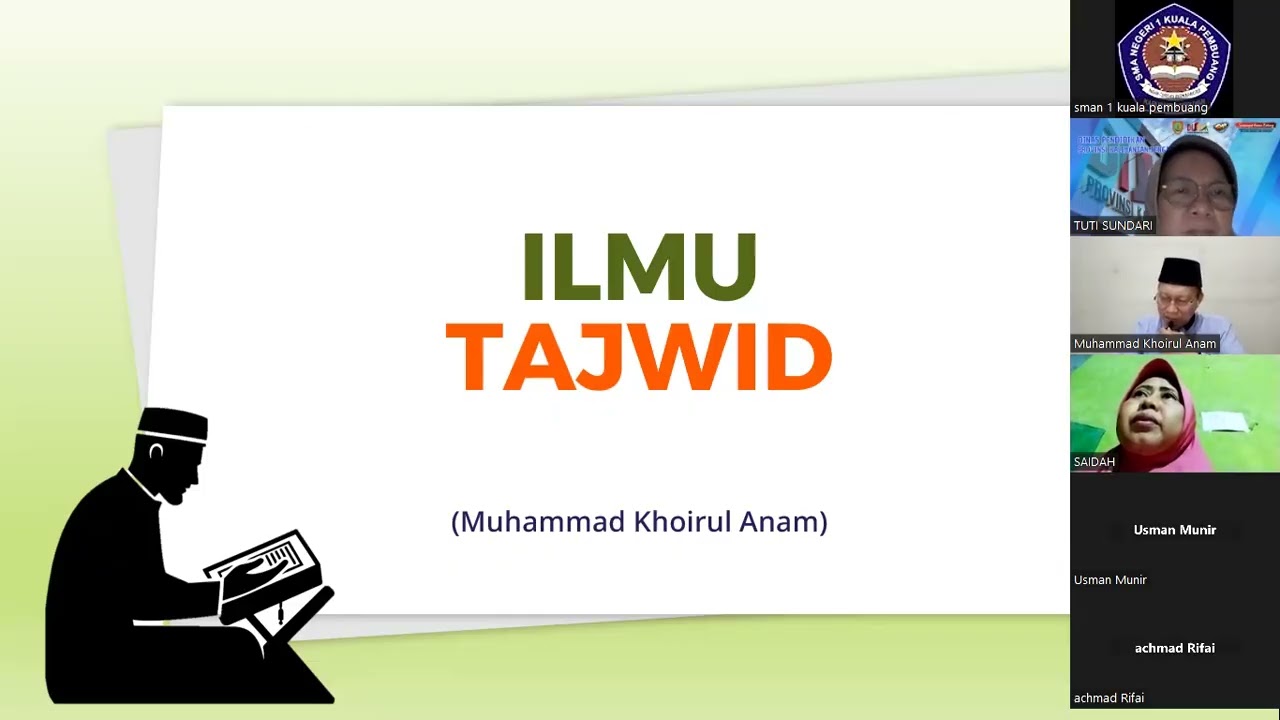 MENGENAL MAKHARIJUL HURUF OLEH UST. MUHAMMAD KHOIRUL ANAM BIN DJAMIL. Part. 2