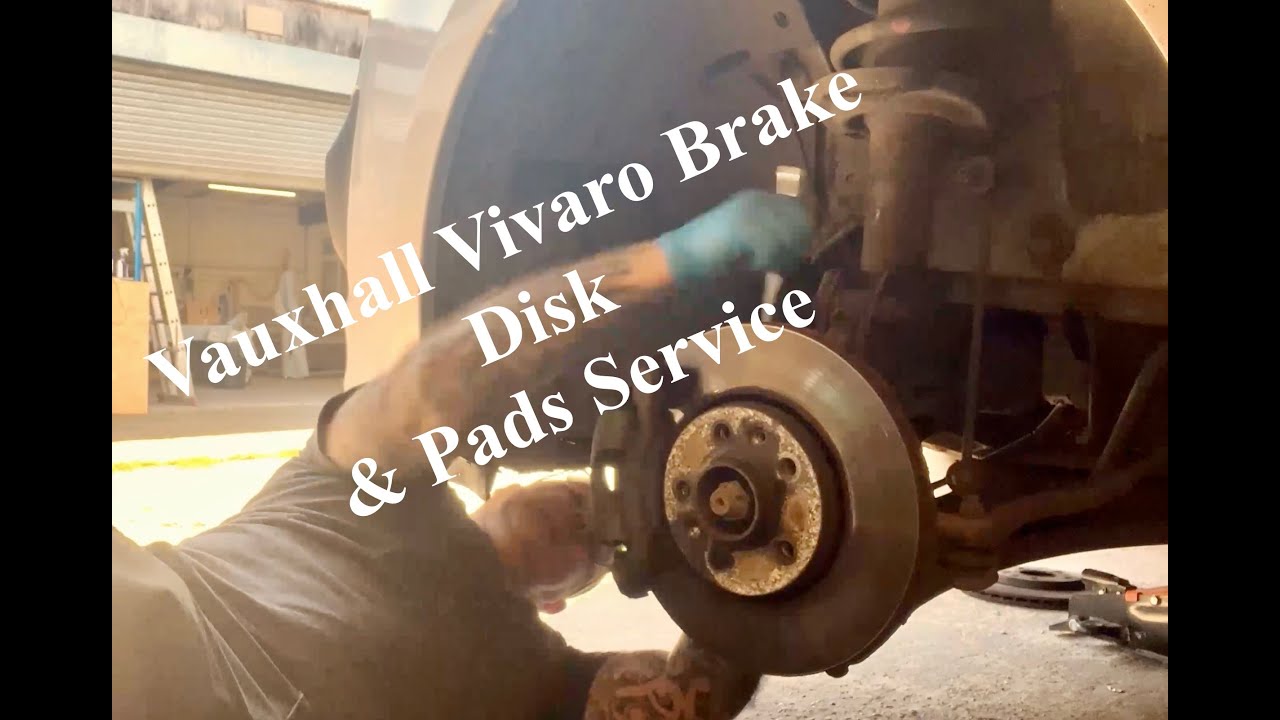 Fitting New Brake Disk And Pads To Vauxhall Vivaro