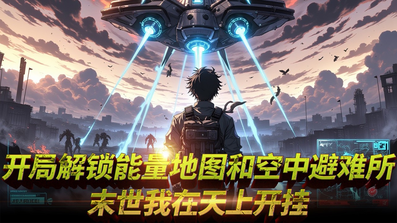 开局解锁能量地图+空中避难所，末世我在天上开挂