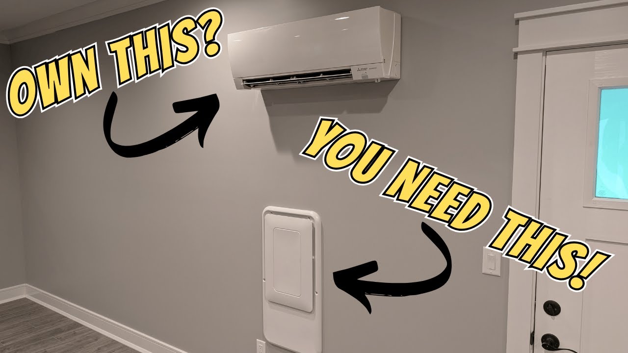 Best Dehumidifier for Ductless Mini Split Systems | Santa Fe MD33 Install