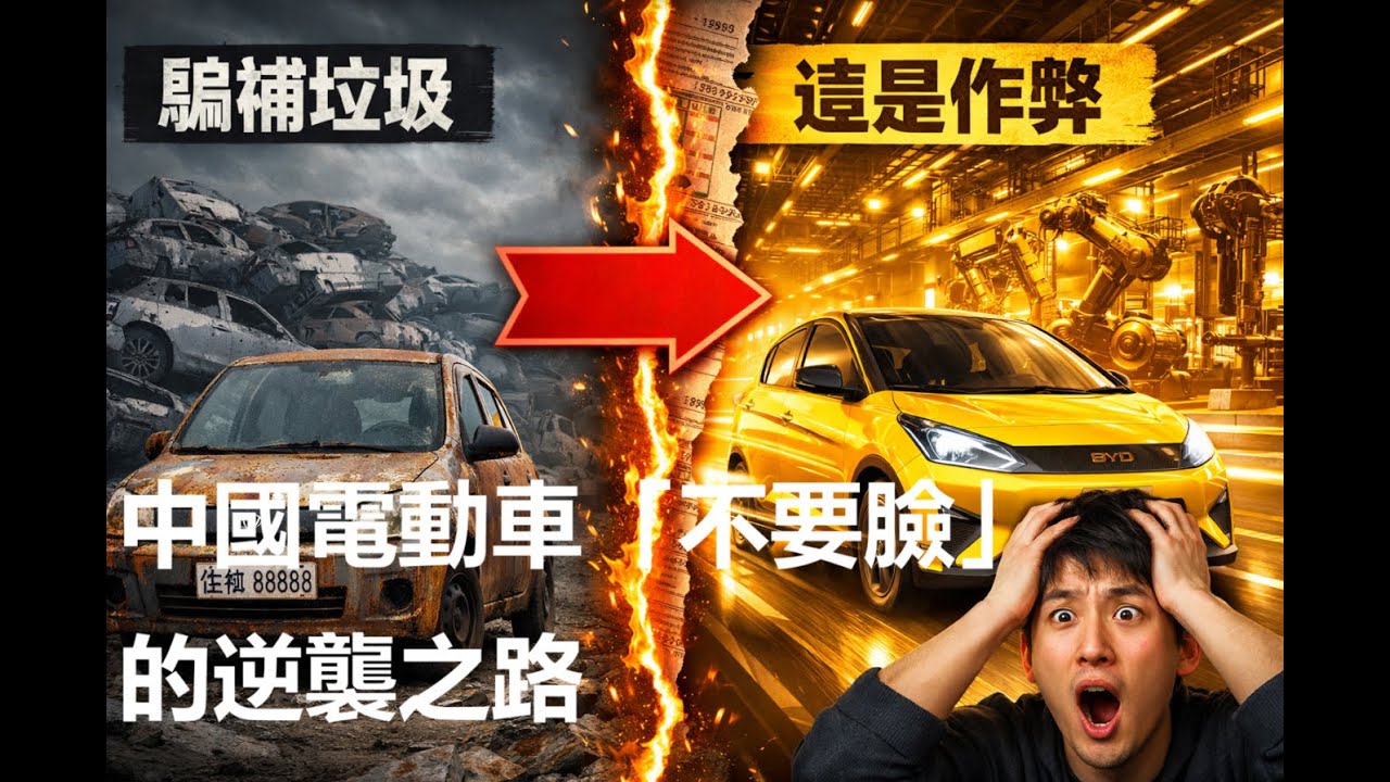 2026 年歐美車企大崩潰？一份絕密文件曝光中國車企的「致死量」補貼售價 $9,700 成本卻成謎？深挖 8.5 億「幽靈車」背後的吸血真相#新能源汽車 #比亞迪 #特斯拉