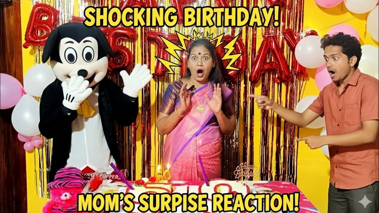 “60வது Birthday-க்கு அம்மா எதிர்பார்க்காத Surprise 😱🎁”