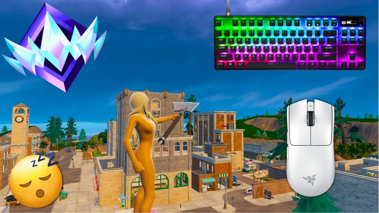 SteelSeries Apex Pro TKL ASMR 😴 Fortnite OG Ranked Reload 🏆 Satisfying Keyboard Fortnite 240 FPS 4K