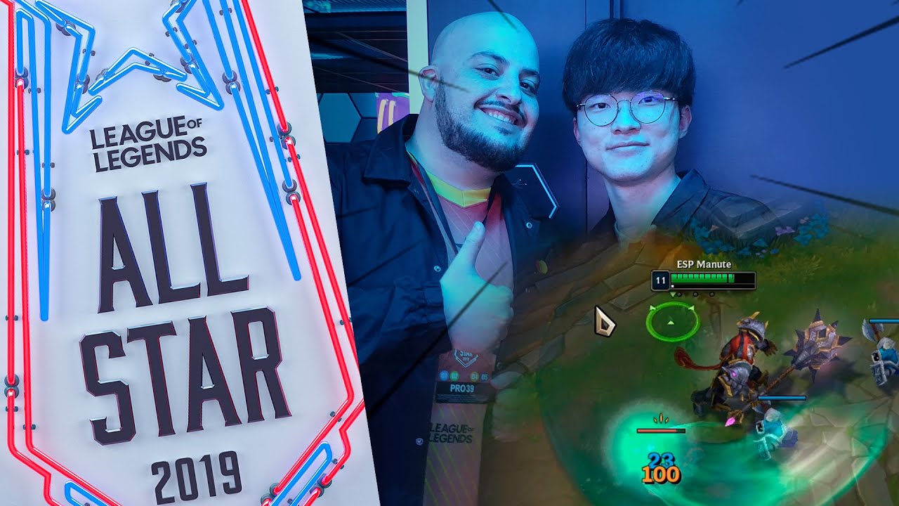 😱¡CONOZCO A FAKER Y LE PREGUNTO POR MORDE!😱