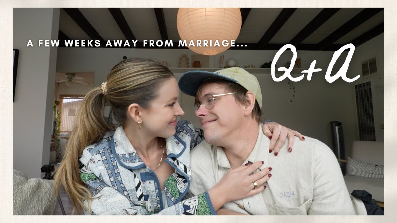 VLOG: q+a about second-time marriage, our wedding, plans and fears. (+ some home decor thrifting!)