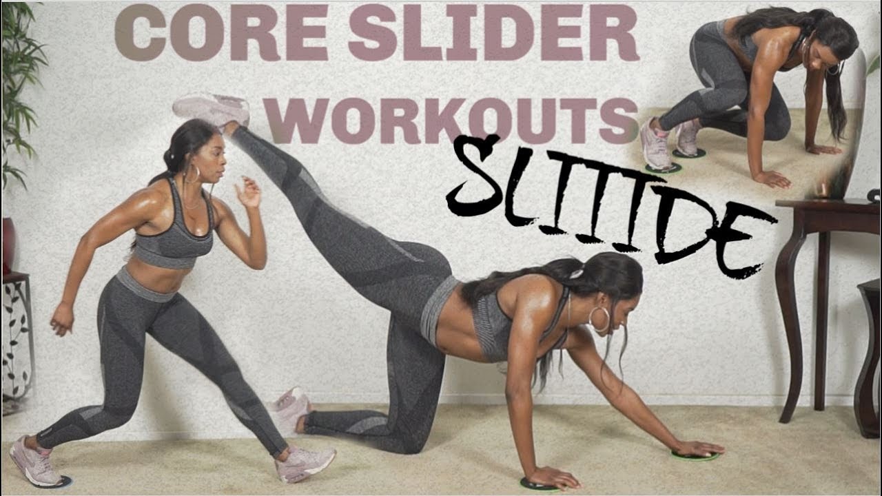 Full Body Workout Using Core Sliders - S L I I I D E