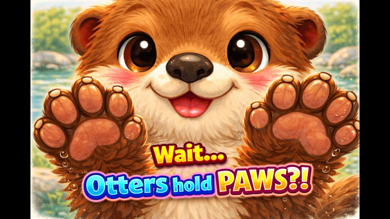 How Do Otter Families Bond? | Animal Kid's Story