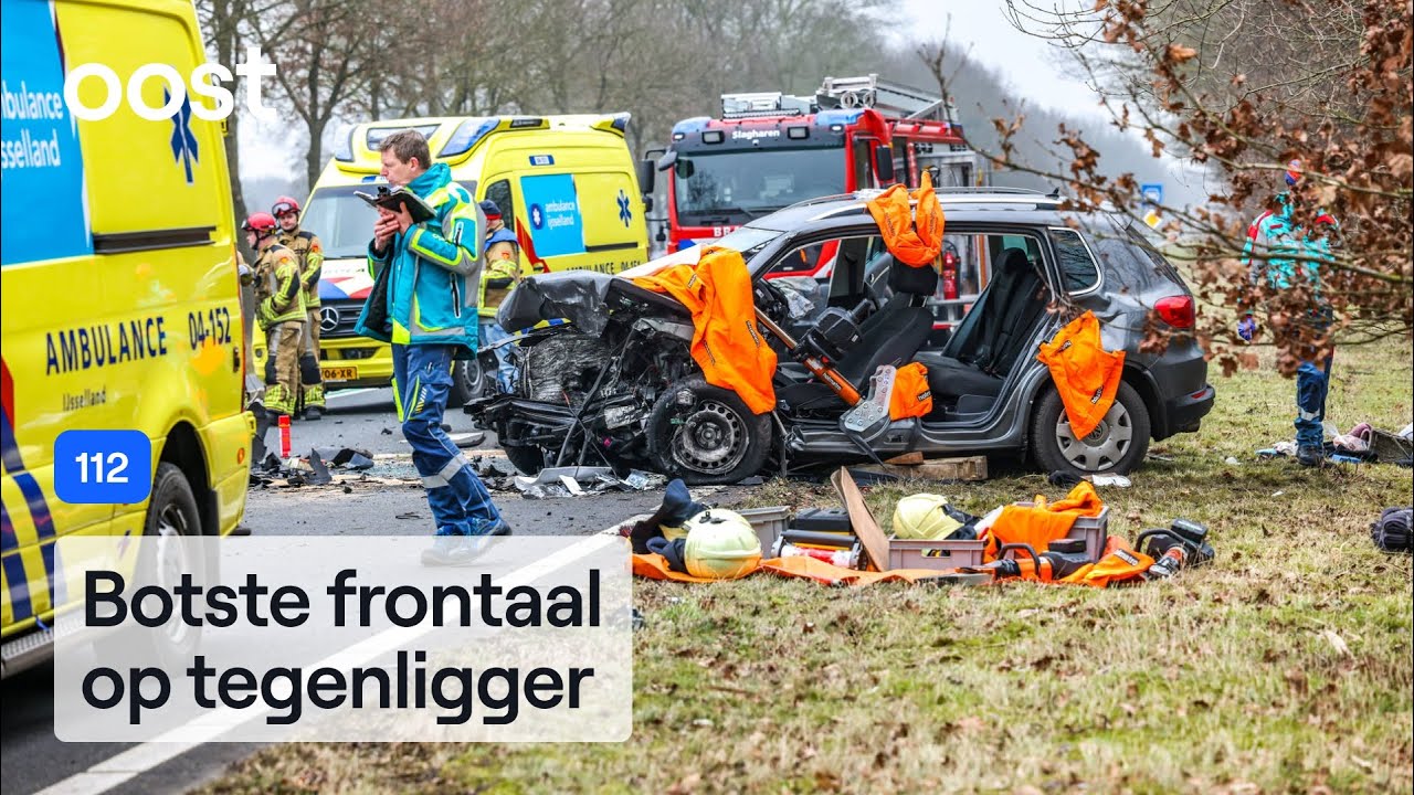 Man (55) overleden bij ernstig ongeluk op N377 | RTV Oost