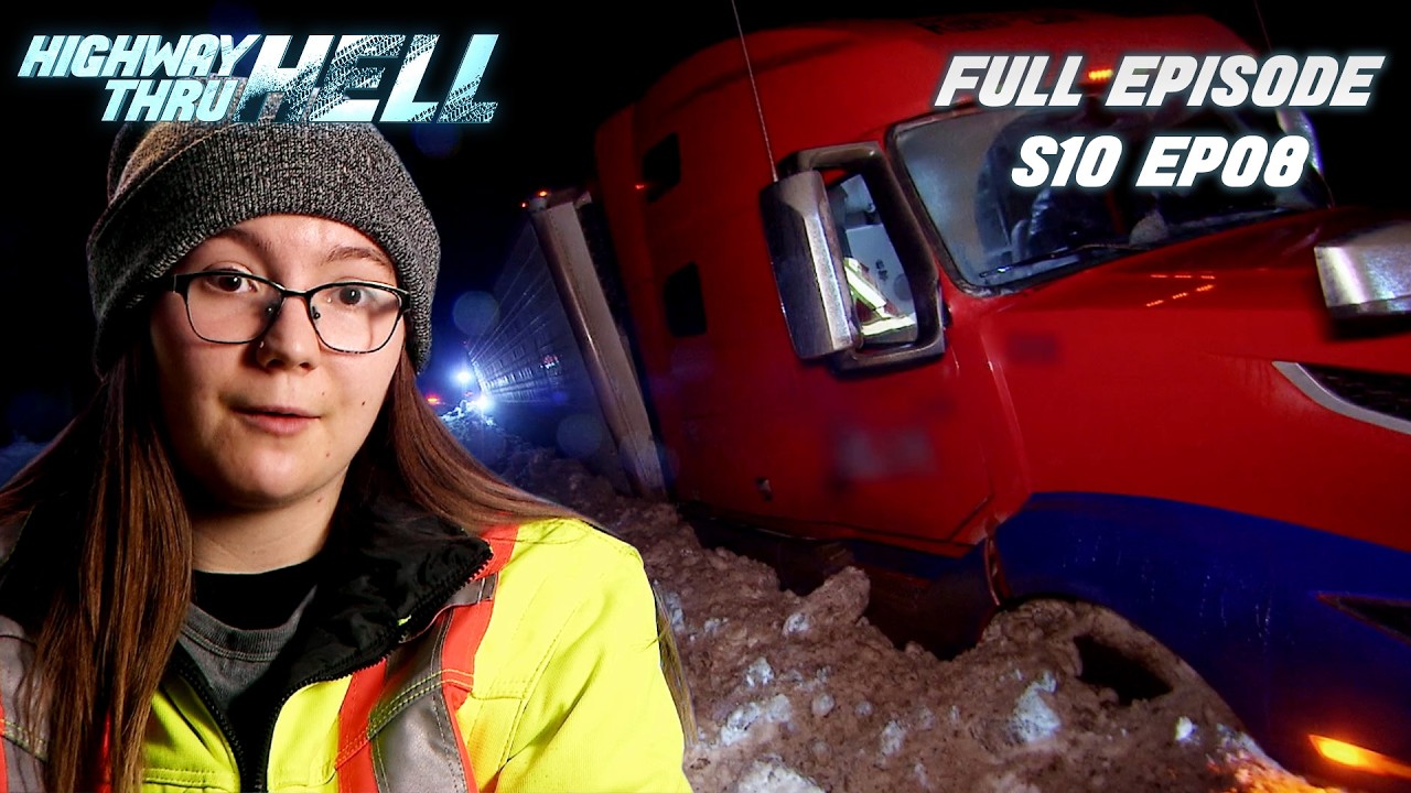 Black Ice Carnage Hits Close to Home | Full Episode | Highway Thru Hell S10 EP8