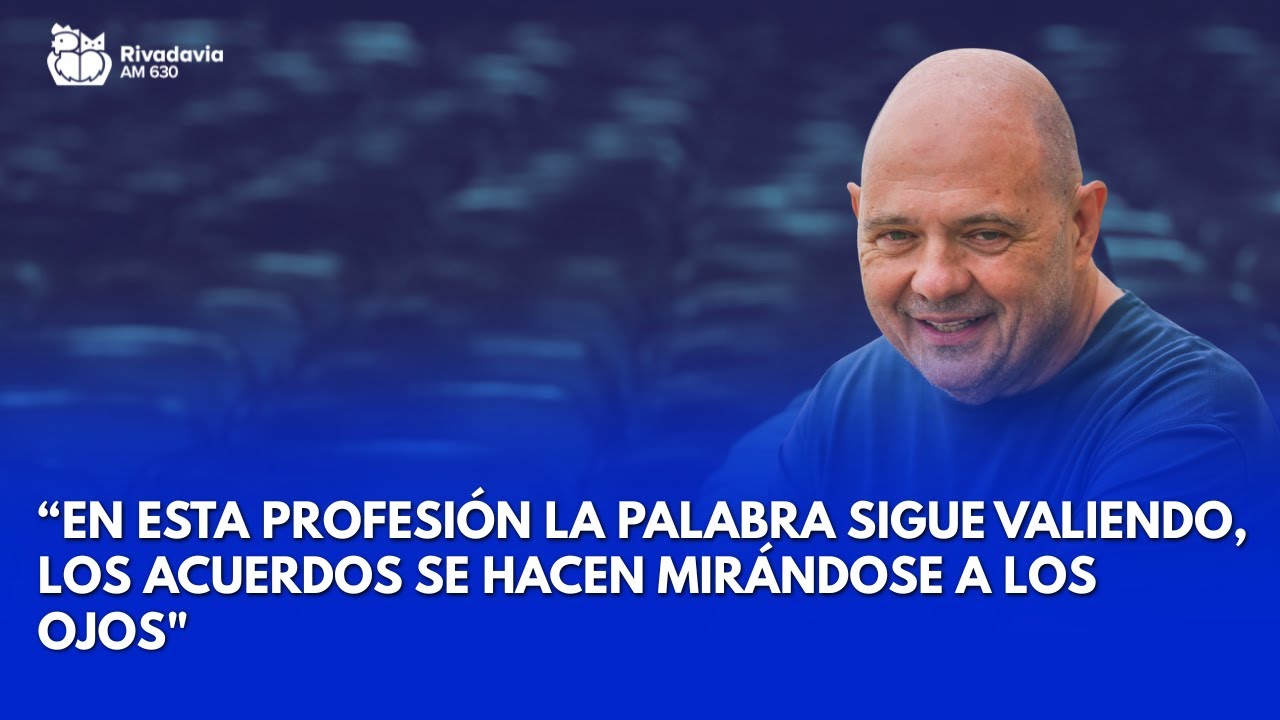 Carlos Rottemberg: &ldquo;En esta profesi&oacute;n la palabra sigue valiendo