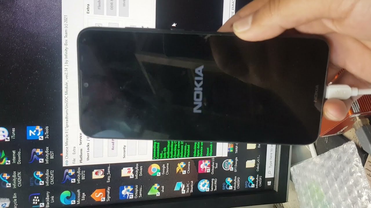 nokia c10 network unlock done 100%