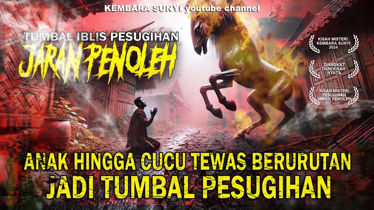 BIADAB..!!! TUMBALKAN ANAK HINGGA CUCU AGAR BS KAYA MENDADAK. KISAH NYATA PESUGIHAN JARAN PENOLEH.