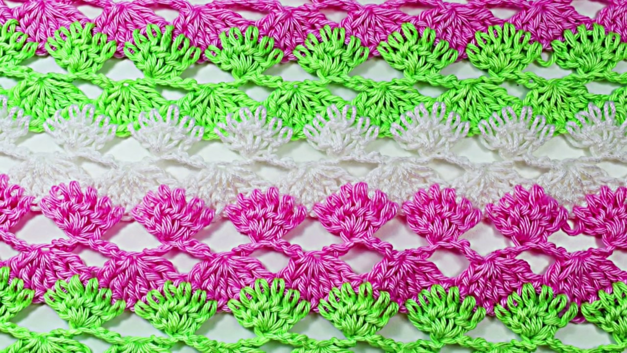 Punto a crochet para blusas y vestidos prendas de primavera verano  muy facil y rapido