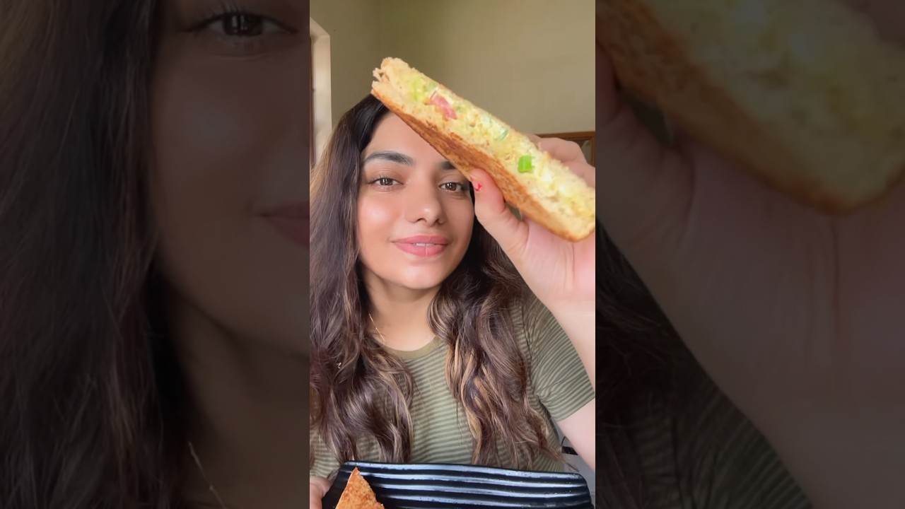 Healthy and Crunchy Paneer Sandwich 🌸