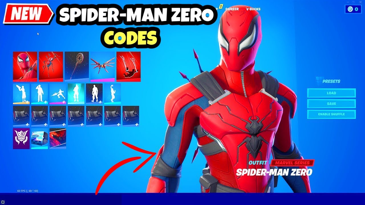 How To Get NEW Spider-Man Zero Skin Codes For FREE! (NEW METHOD)