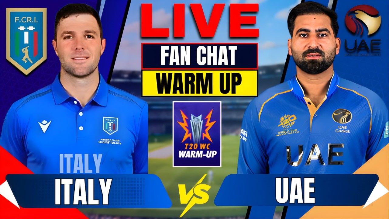 Italy Vs United Arab Emirates|15th T20 | T20 WC Warm up 2026 | Live Score |Live analysis  | FAN CHAT