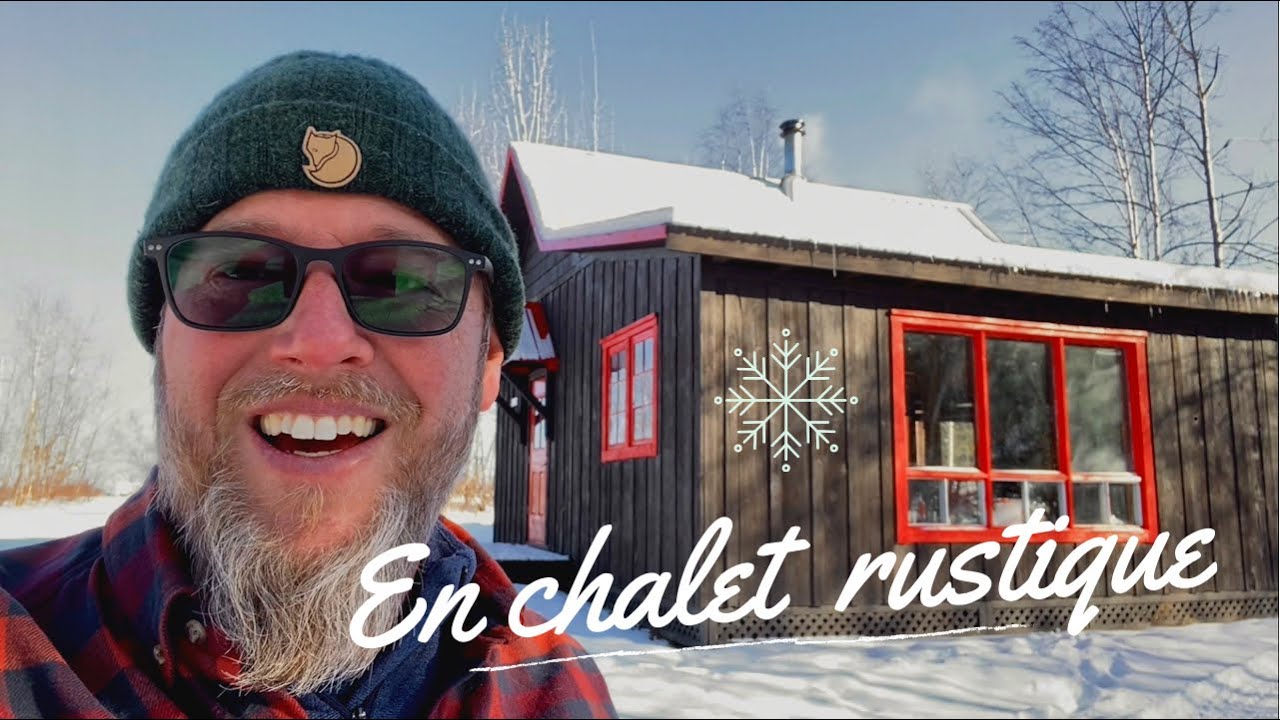 Chalet rustique et plein air au Parc des Montagnes Noires de Ripon en Outaouais