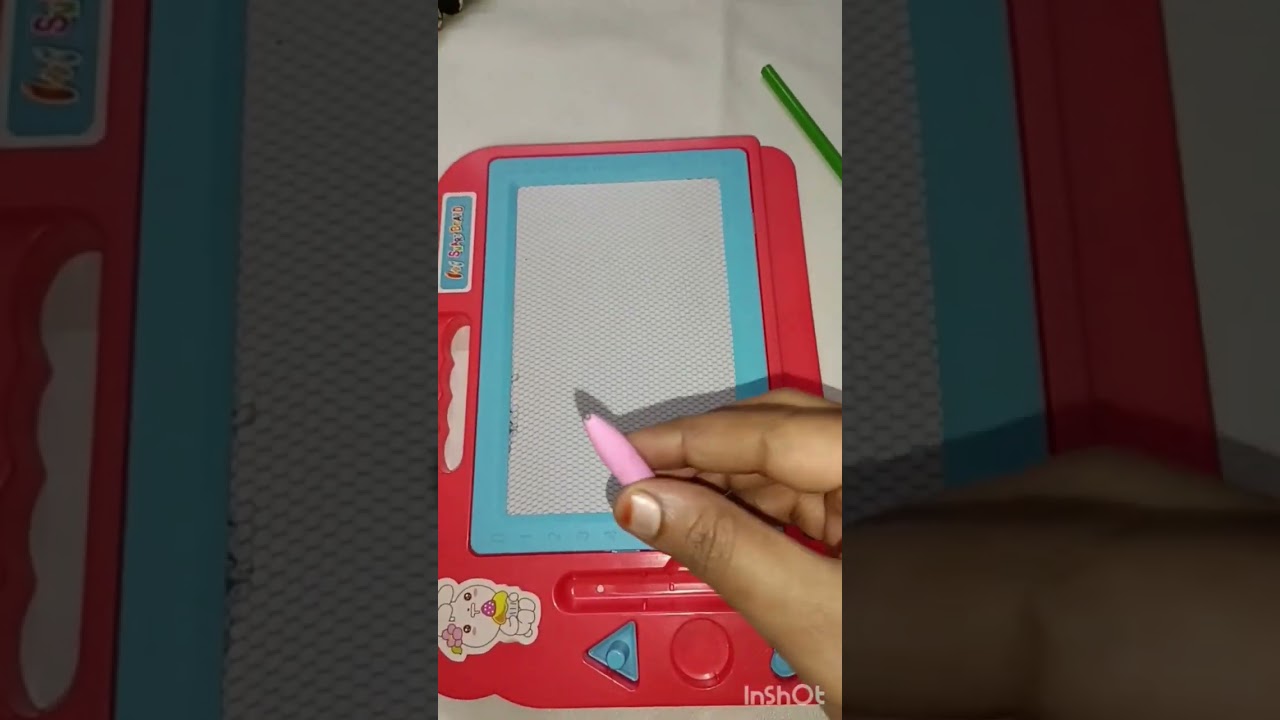 kids magnetic drawing board |How to use a magnetic writing pad | #viral #trendingshorts #toys
