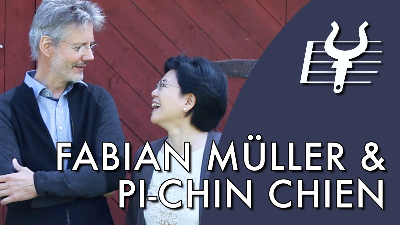 Fabian M&uuml;llerin ja Pi-Chin Chienin haastattelu Hailuodon Musiikkip&auml;ivill&auml; 2017