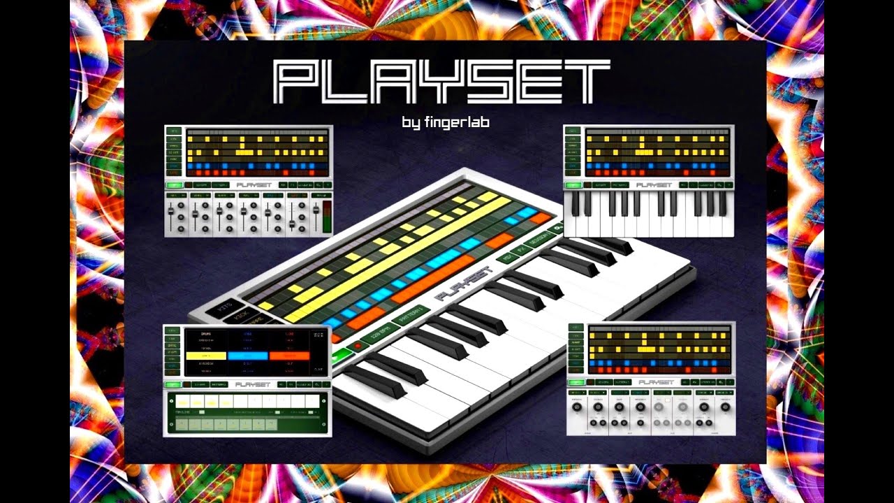 Playset by Fingerlab - Drum & Synth Sequencer - Pre-Release Tutorial for the iPad