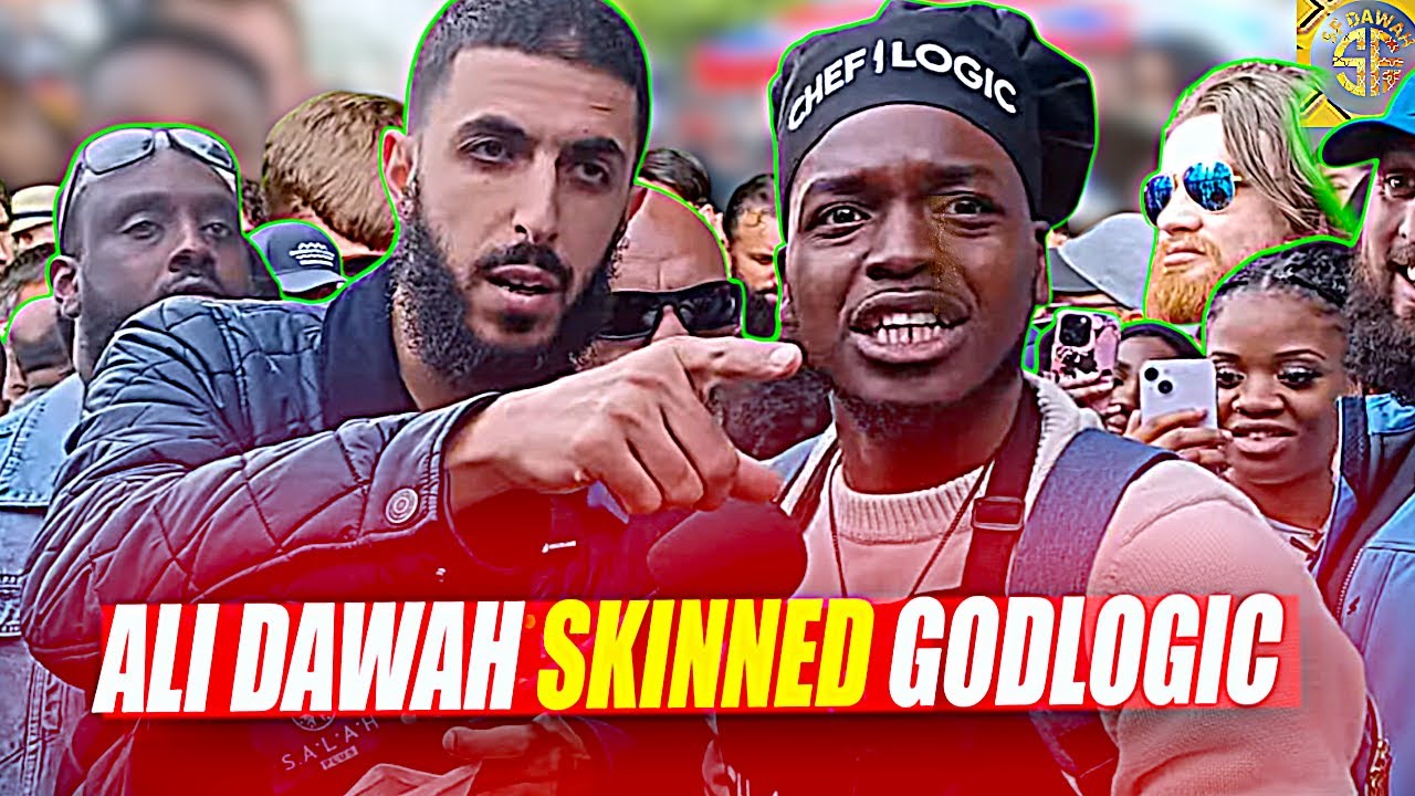 Ali Dawah SKINNED GodLogic In Front of His Fans | Speaker's corner