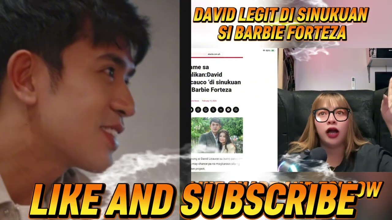 David LICAUCO true nga di sinukuan si Barbie FORTEZA
