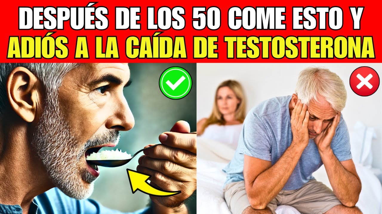 14 alimentos que AUMENTAN LA TESTOSTERONA (Todo Hombre Mayor de 40 Debe Comer)