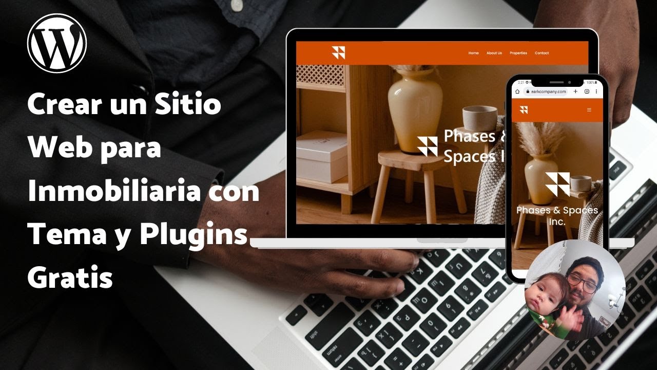 Crear un Sitio Web para Inmobiliaria con GP y GB Gratis para WordPress
