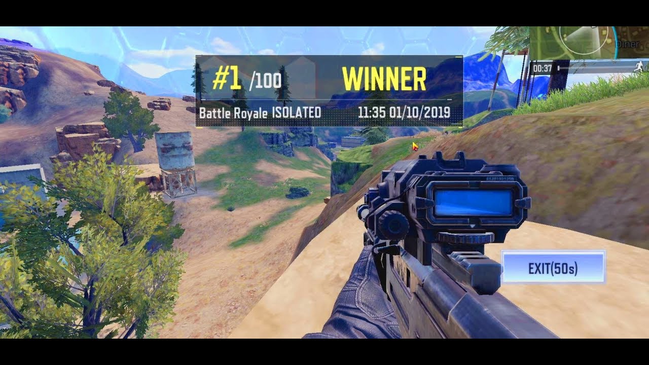 Call of Duty Mobile BATTLE ROYALE Gameplay (No Commentary) Solo Victory