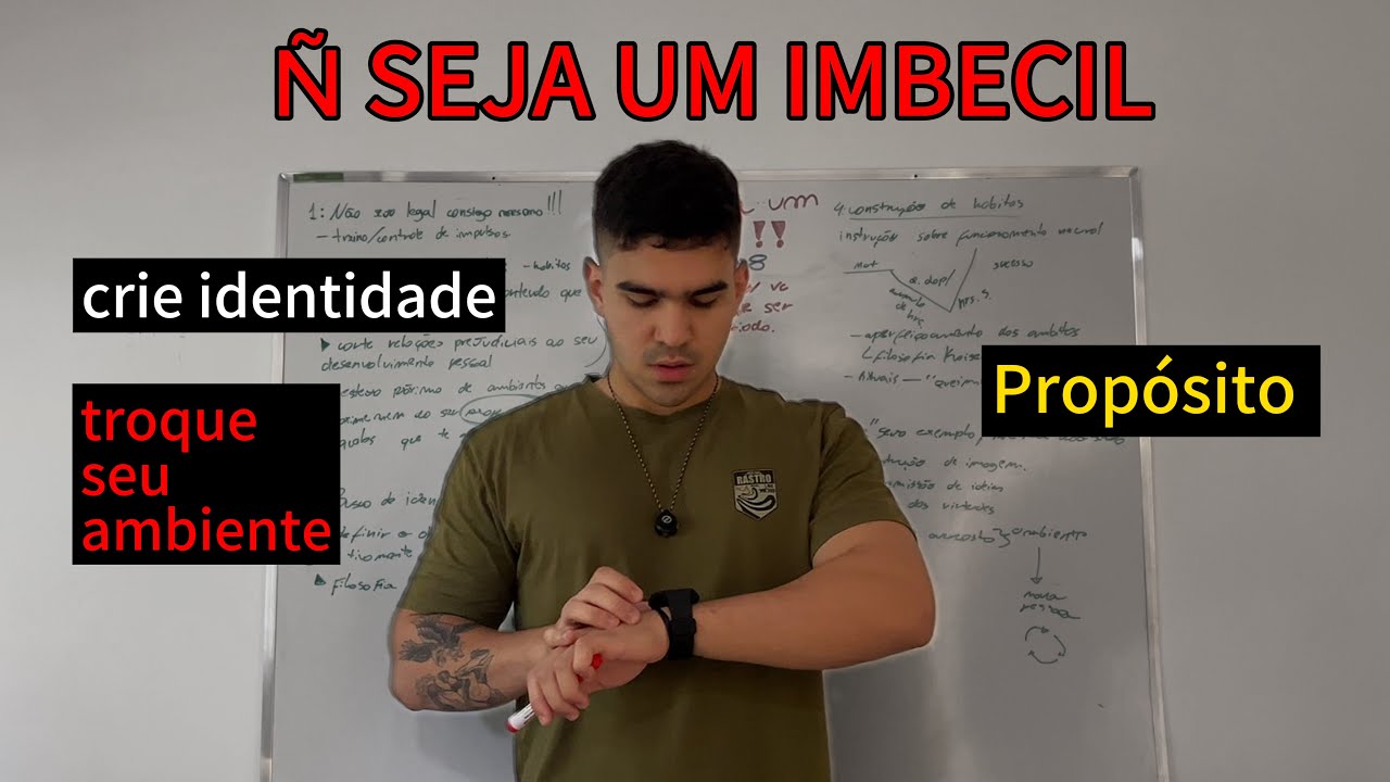 QAC8 | NÃO SEJA UM IMBECIL - 5 PASSOS PARA DEIXAR DE SER INFLUENCIADO 