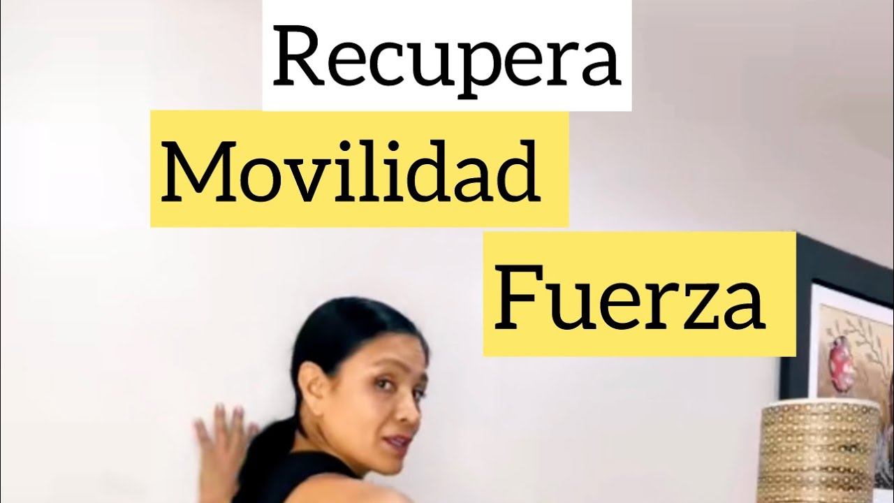 Sientes tu cuerpo rígido vamos a solucionarlo con esta rutina de cuerpo completo en la pared